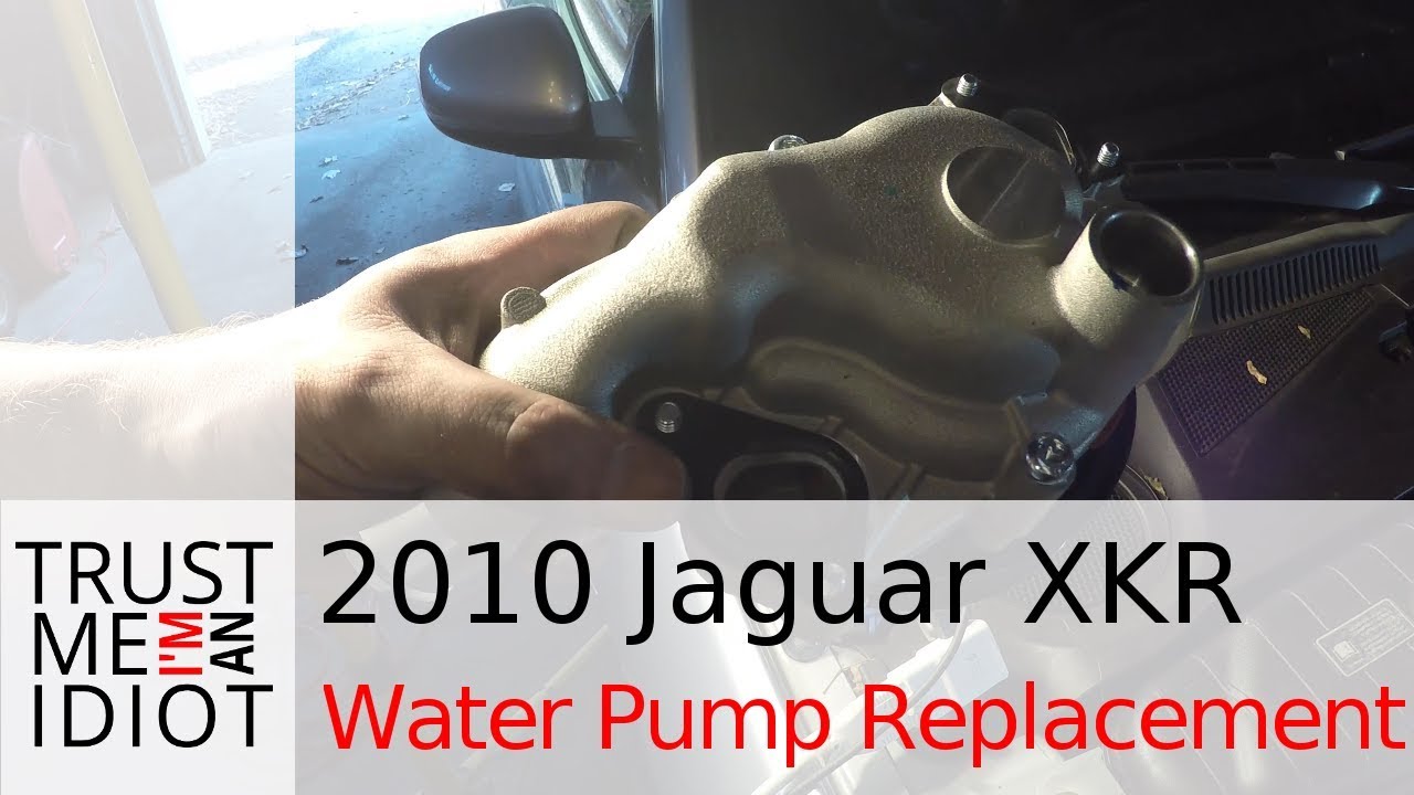 How to Replace a Water Pump on a 2010-14 Jaguar XKR  (X150)