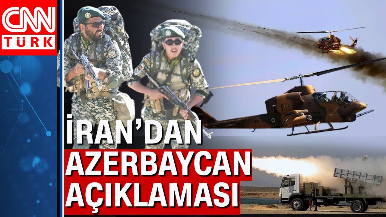 İran'ın Azerbaycan sınırında yaptığı tatbikat ortalığı karıştırdı! İran-Azerbaycan gerilimi