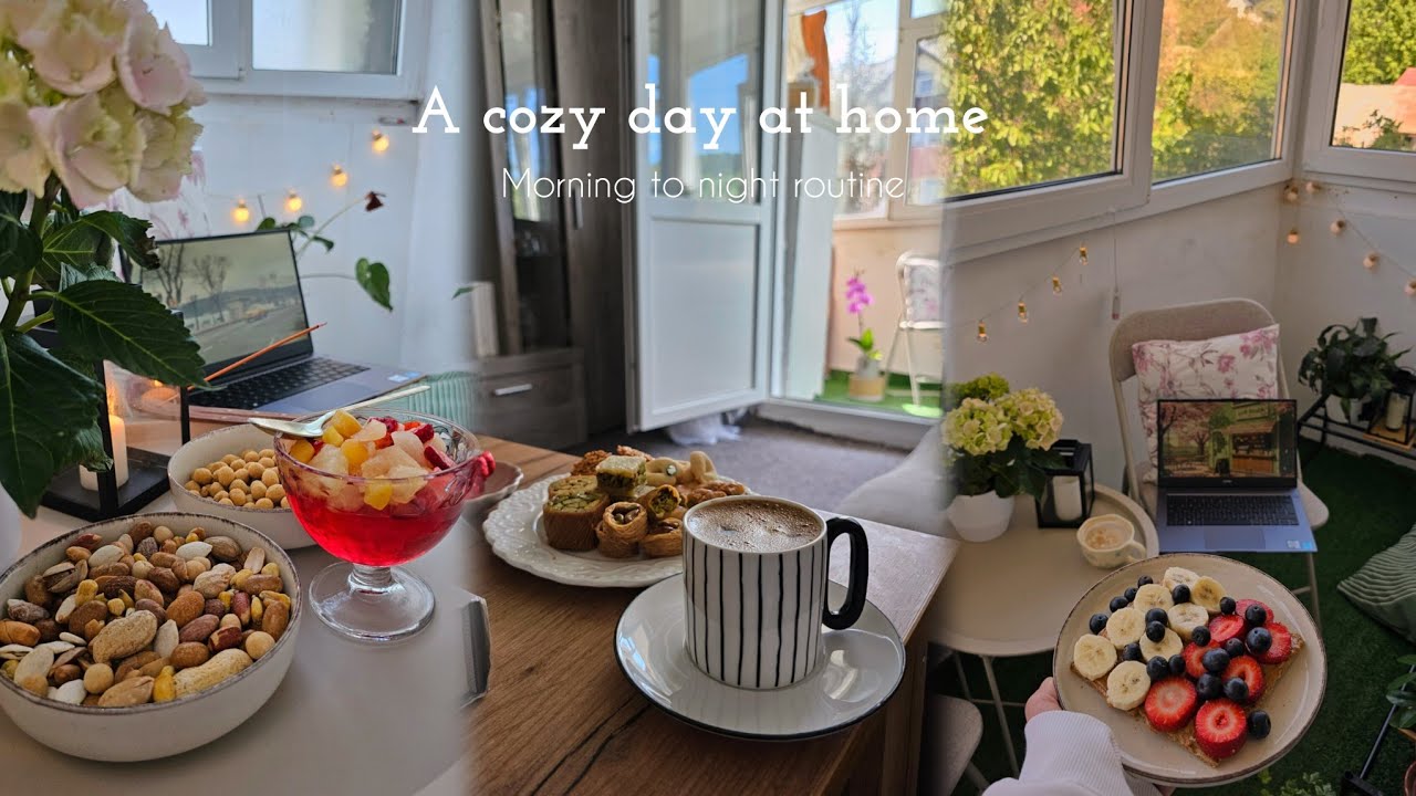 моя рутина с 8:00 утра до вечера | уютный день дома 🏡,