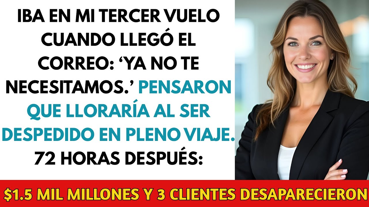Me Despidieron Mientras Volaba por 3 Continentes y Cerraba un Acuerdo de $1.5 Mil Millones
