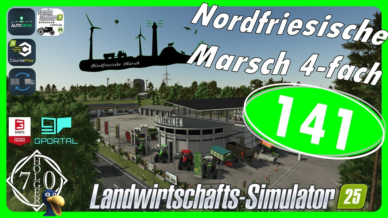 PC LS25 NF Marsch #141 Leuzerne Heu einsammeln