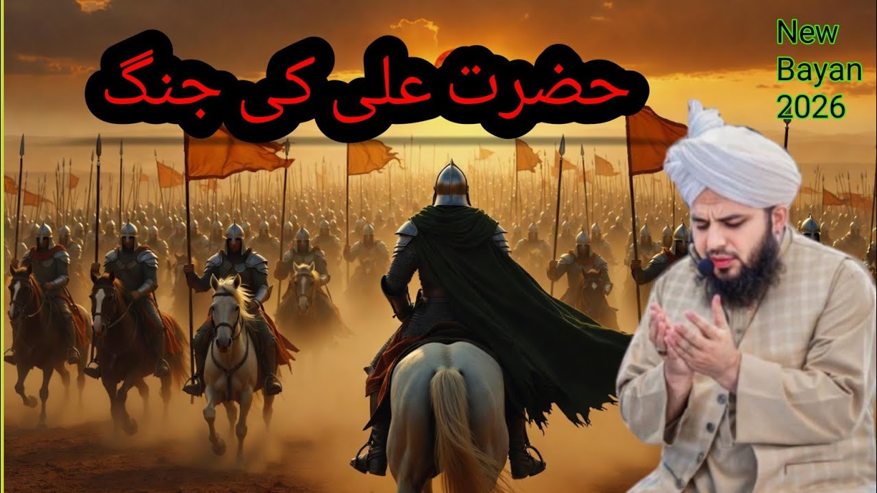 Hazrat Ali ki Jung|Peer ajmal raza qadri|new bayan 2026#peerajmalraza #emotionalbayan 