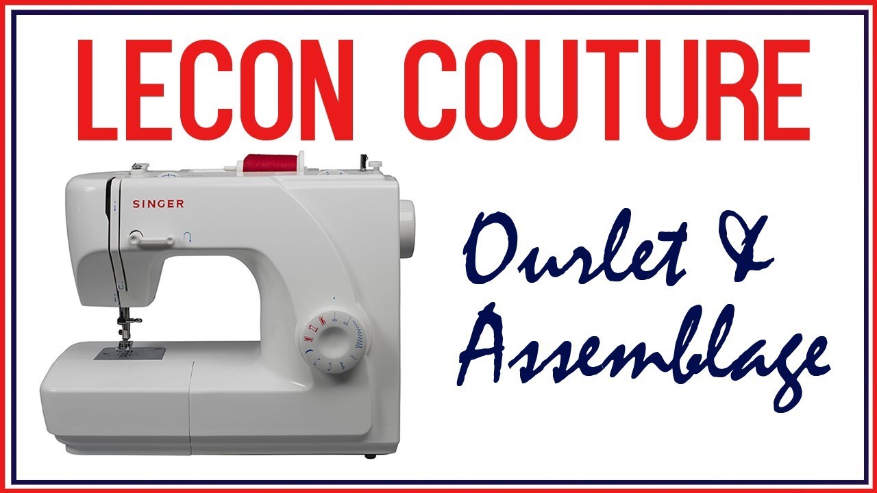 Leçon Couture n°2 - Ourlets et assemblage de deux tissus | Cecile