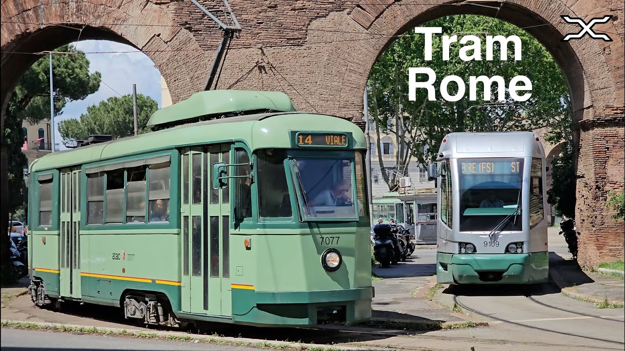 Tram Rome | Rete tranviaria di Roma | Italy