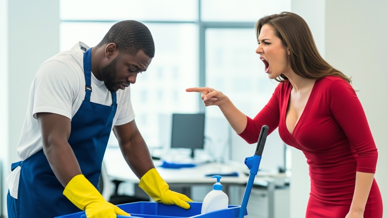 Fired by CEO, Single Dad Janitor’s Fate Turns When a Helicopter Appears