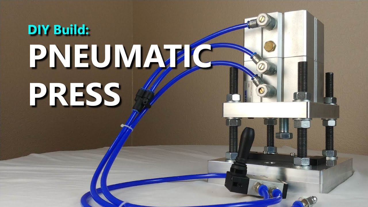 Building a Pneumatic Press : a DIY Replacement for a Toggle Press