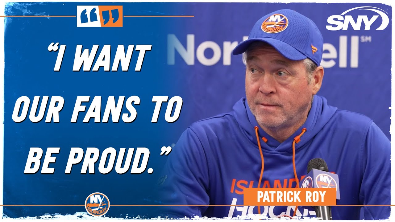 Patrick Roy on becoming Islanders coach: 'This is a good team' | SNY