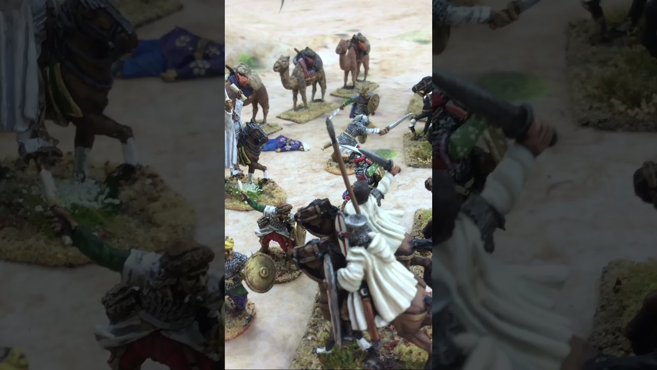 The Crusades! 28mm pics by Ron Ringrose! #miniaturewargaming #thecrusades #dungeonsanddragons
