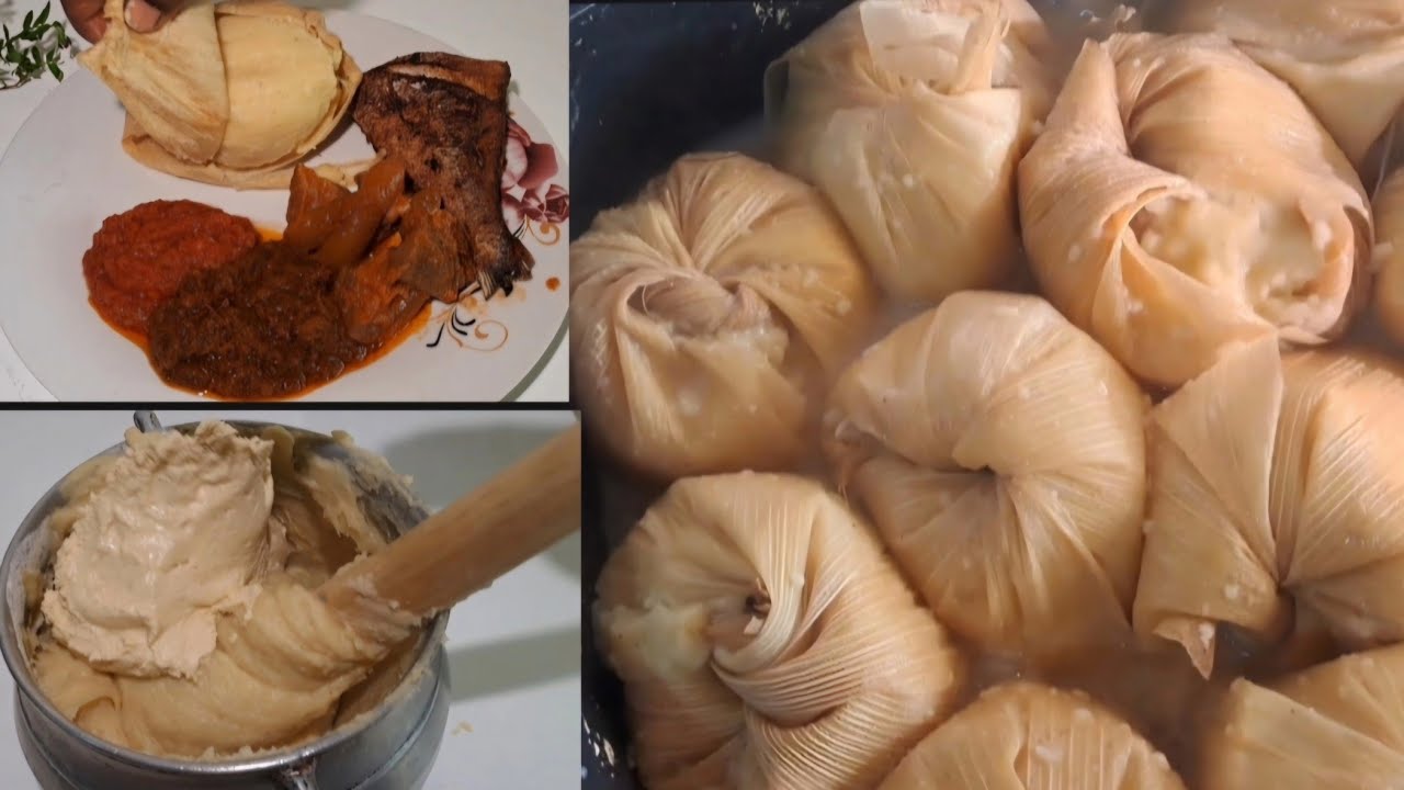 Easy way to make Ga kenkey at home. 
