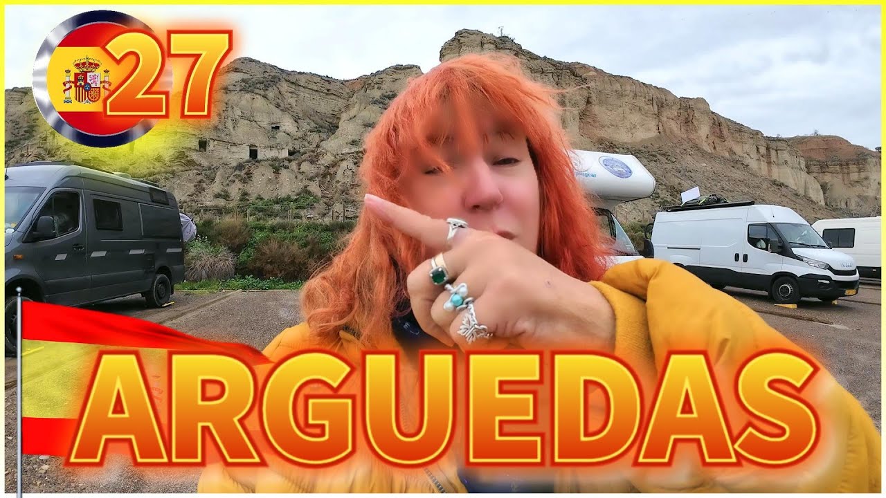 ARGUEDAS : habiter dans des grottes ! #espagne #campingcar #vanlife