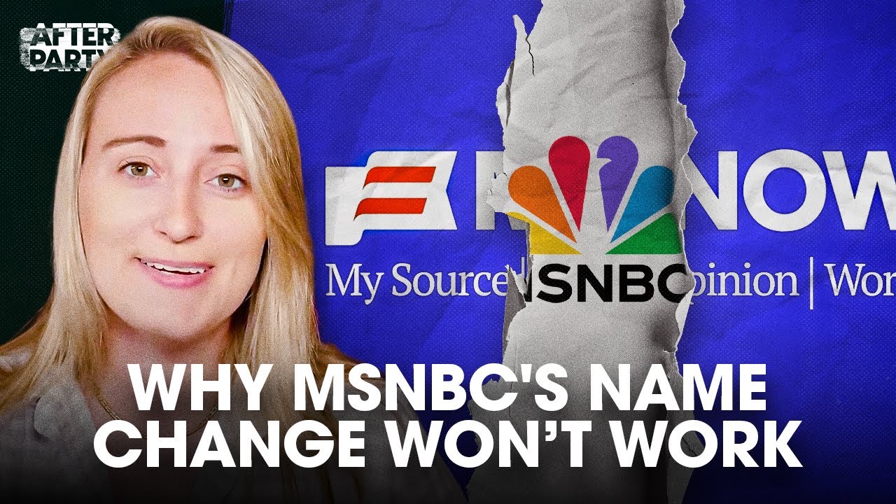 Почему изменение названия MSNBC на «MS NOW» — циничный подход к брендингу, который не сработает