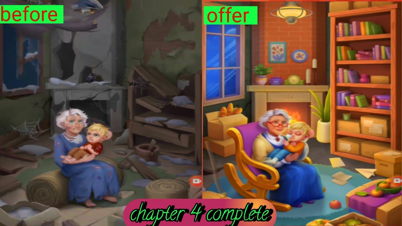STORY MATCH: . Match Puzzle Game Video - Android Gameplay walkthrough  level 50, to 60, 