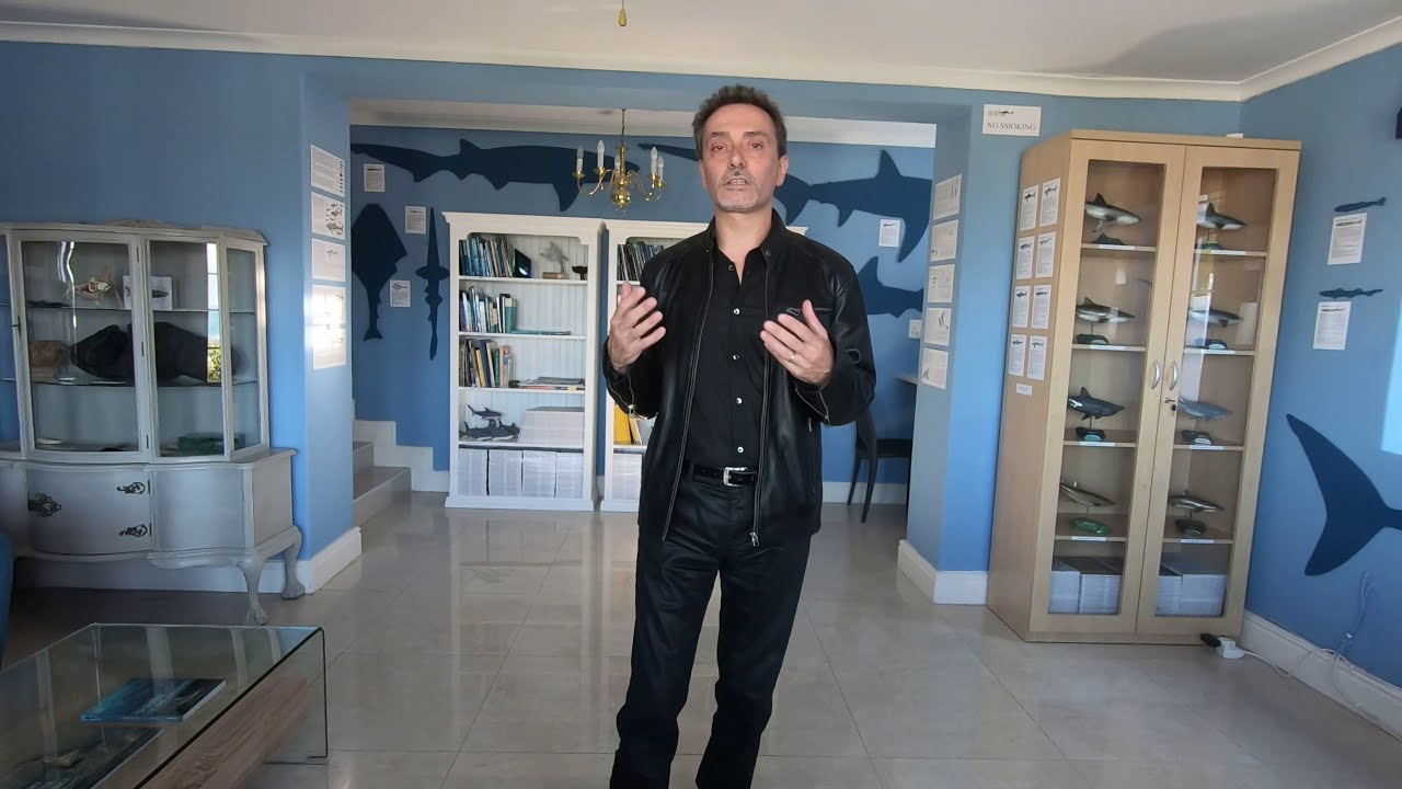 Alessandro De Maddalena presents the Shark Museum in Simon's Town