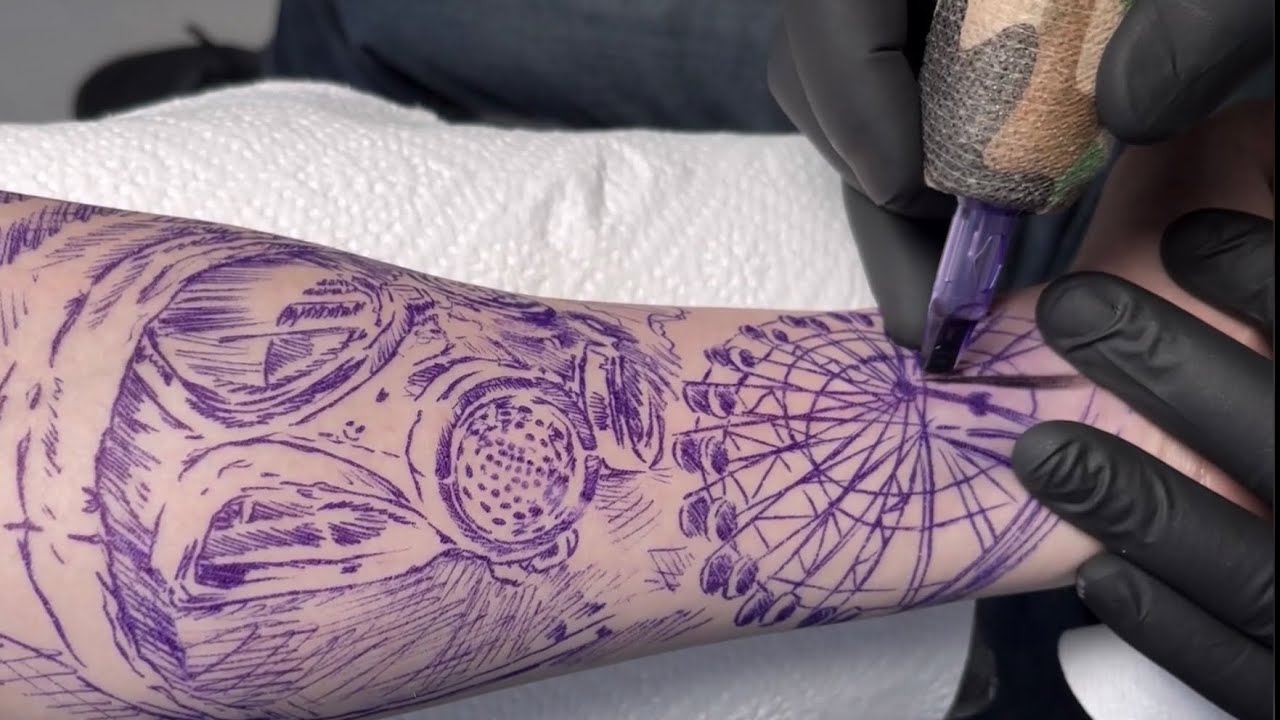 Chornobyl Tattoo | Time lapse