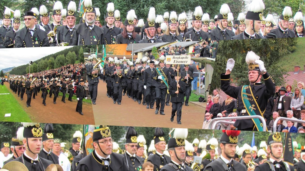Bergparade 2012 in Eisenerz - Musikverein Bergkapelle Eisenerz