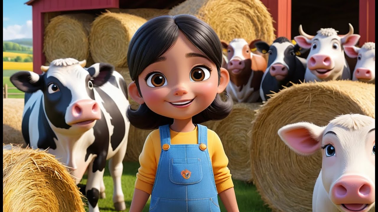 Old MacDonald Farm Fun Song | Learn Animal Sounds & Kids Nursery Rhyme