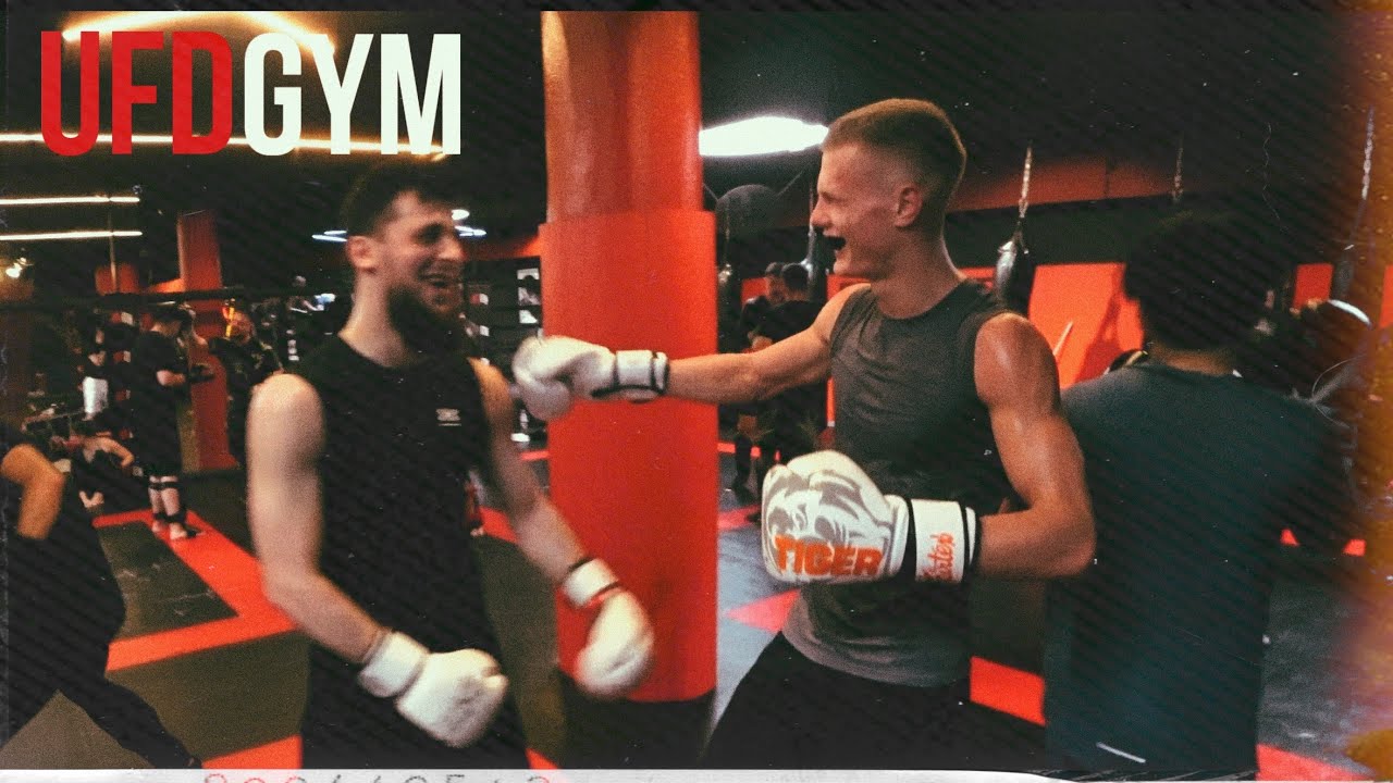 MMA in Deutschland. Amateur Sparring in UFD gym Düsseldorf