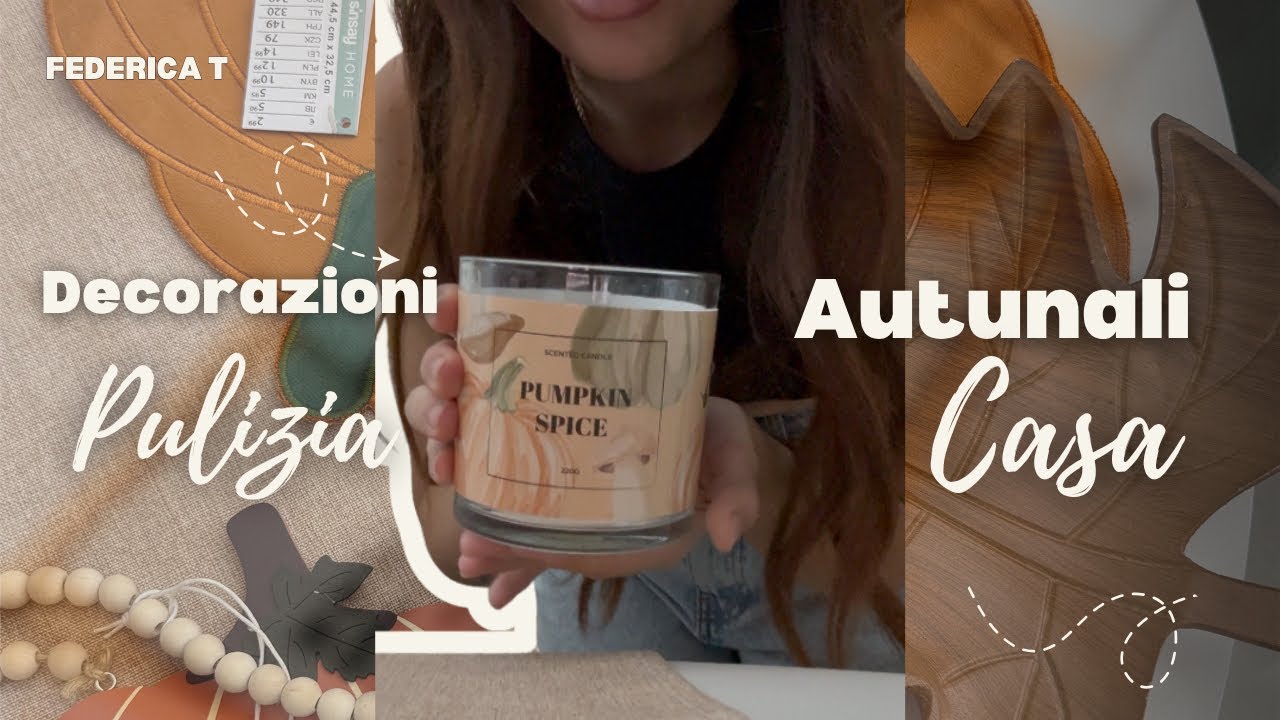  Vlog Pulizia casa/ Decora con me/ Riordina con me/ acquisto decorazioni autunnali 