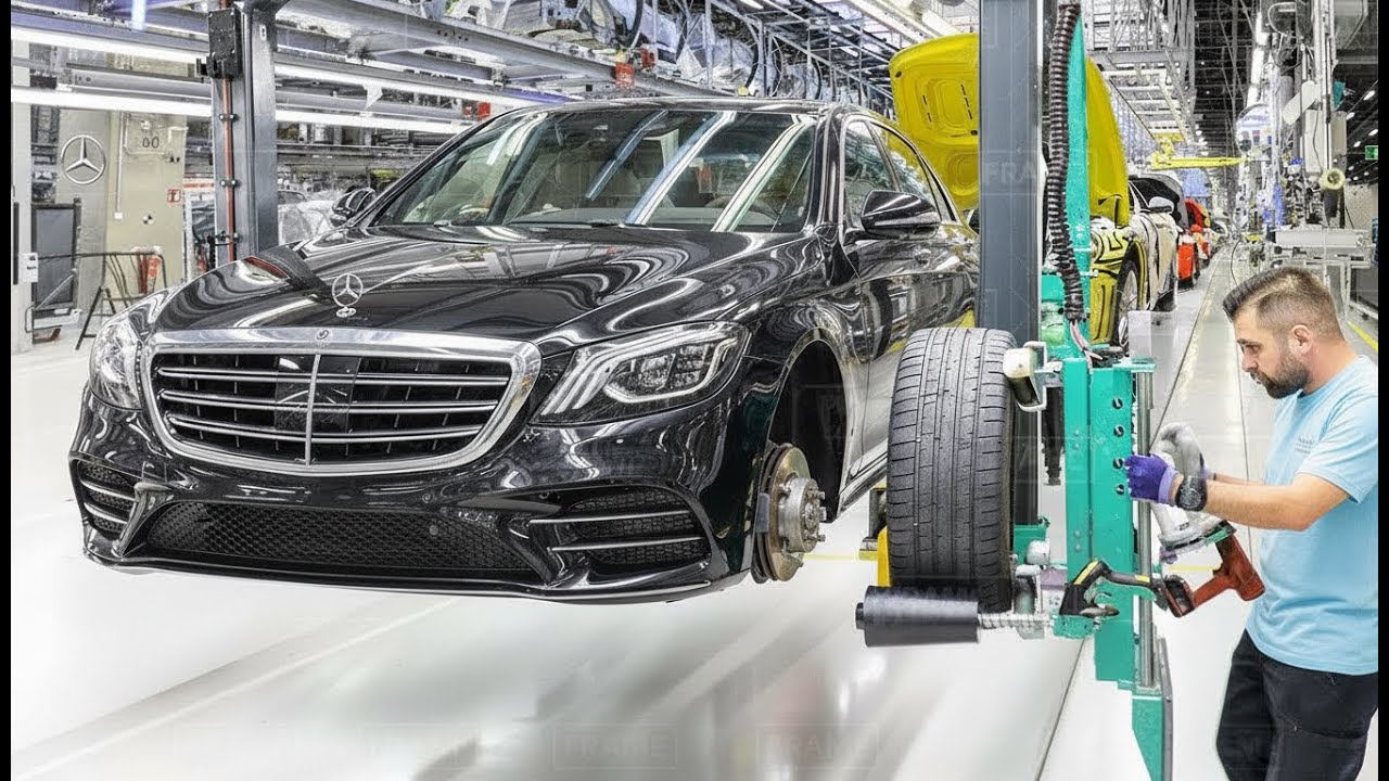 Inside Mercedes’ Most Advanced S Class Production Facility in Germany
