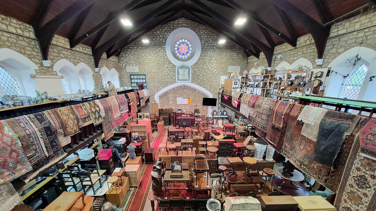 A walkthrough of Wotton Auction Rooms' three day sale