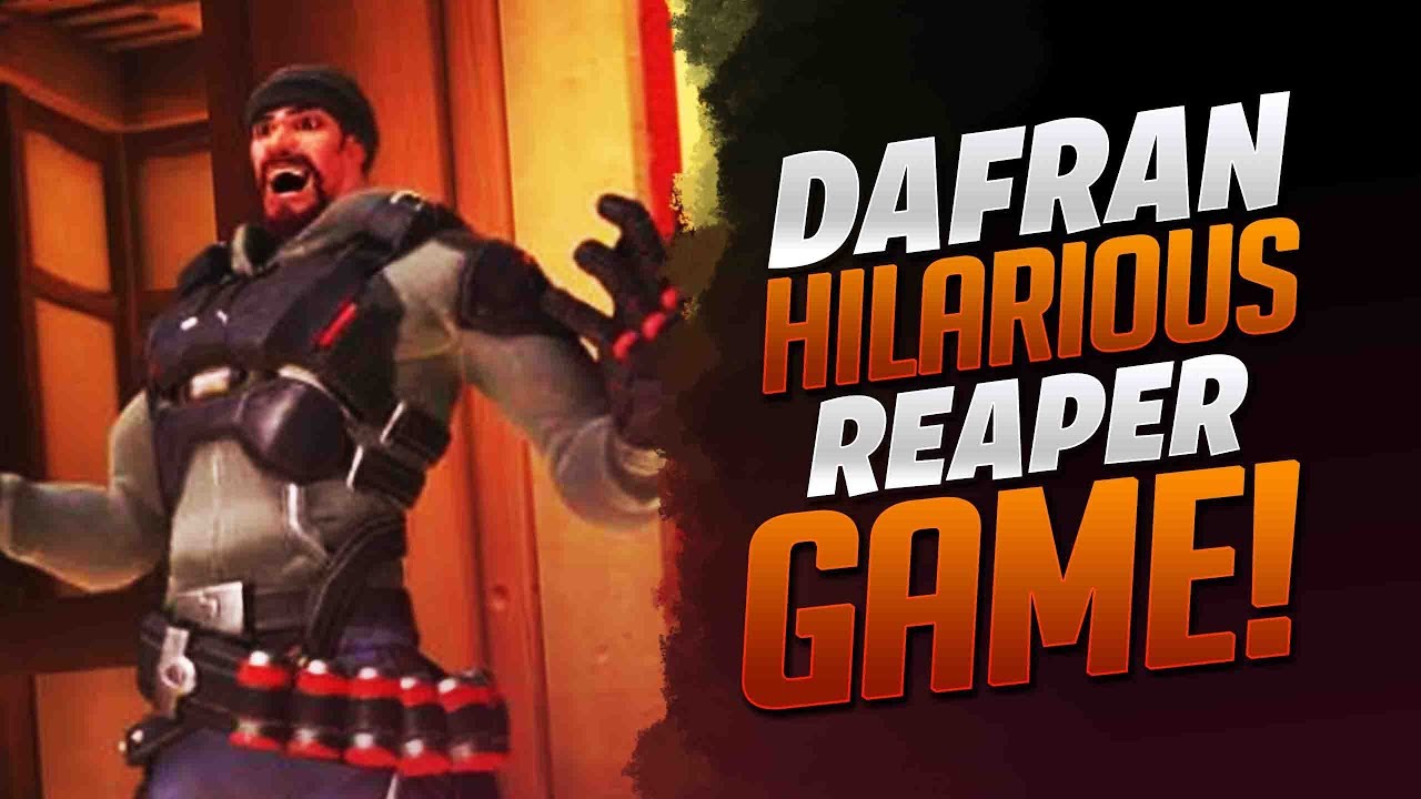 Dafran Hilarious Reaper Game! - Overwatch