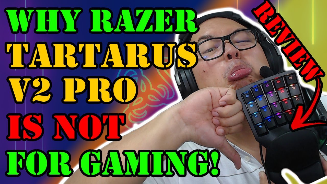 Why the Razer Tartarus V2 Pro IS NOT FOR GAMING! (Review)