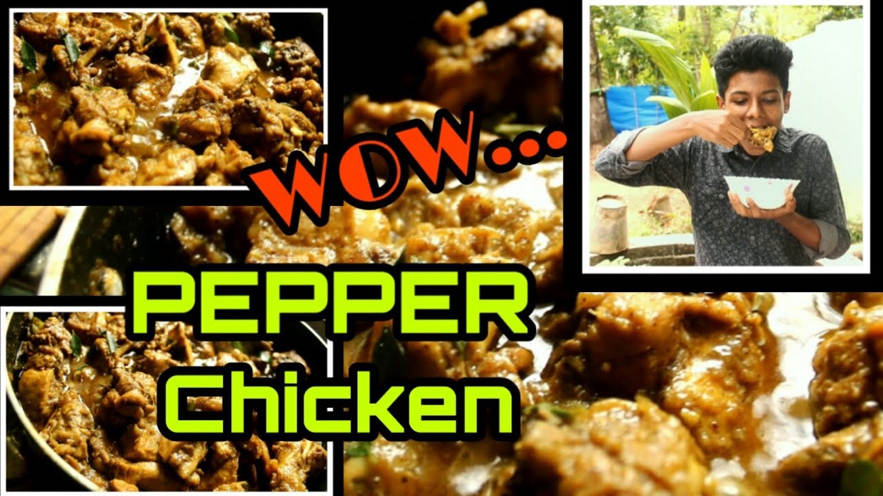 Restaurant style PEPPER CHICKEN made at home|CHEF'S KITCHEN| Lock down special RECIPE