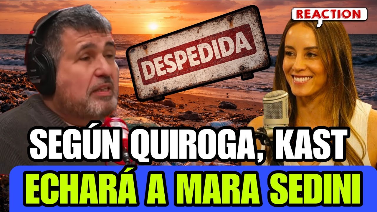 🩸 “NO SOBREVIVE” —DARIO QUIROGA EN TURNO ANUNCIA EL FIN DE MARA SEDINI EN GABINETE DE KAST