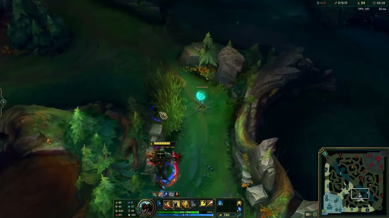 Rengar 3:14 Blue Clear (1 SMITE)