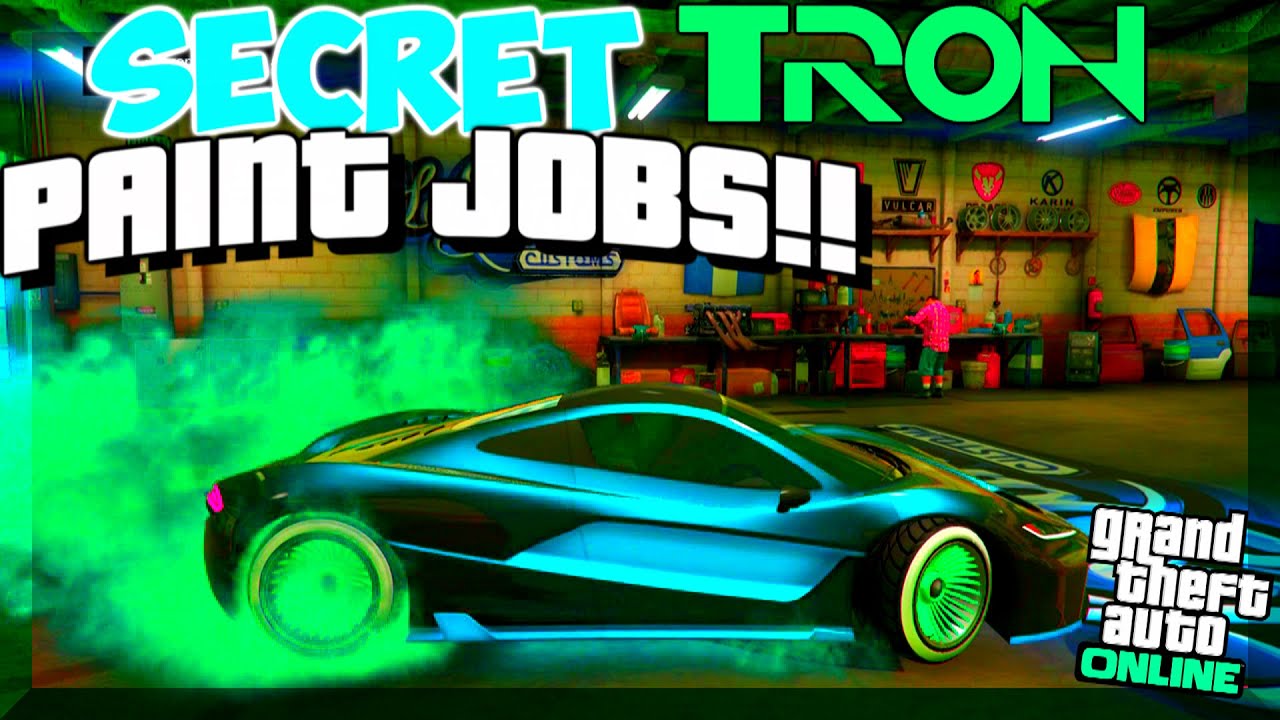 GTA 5 Online: SECRET Paint Jobs - 