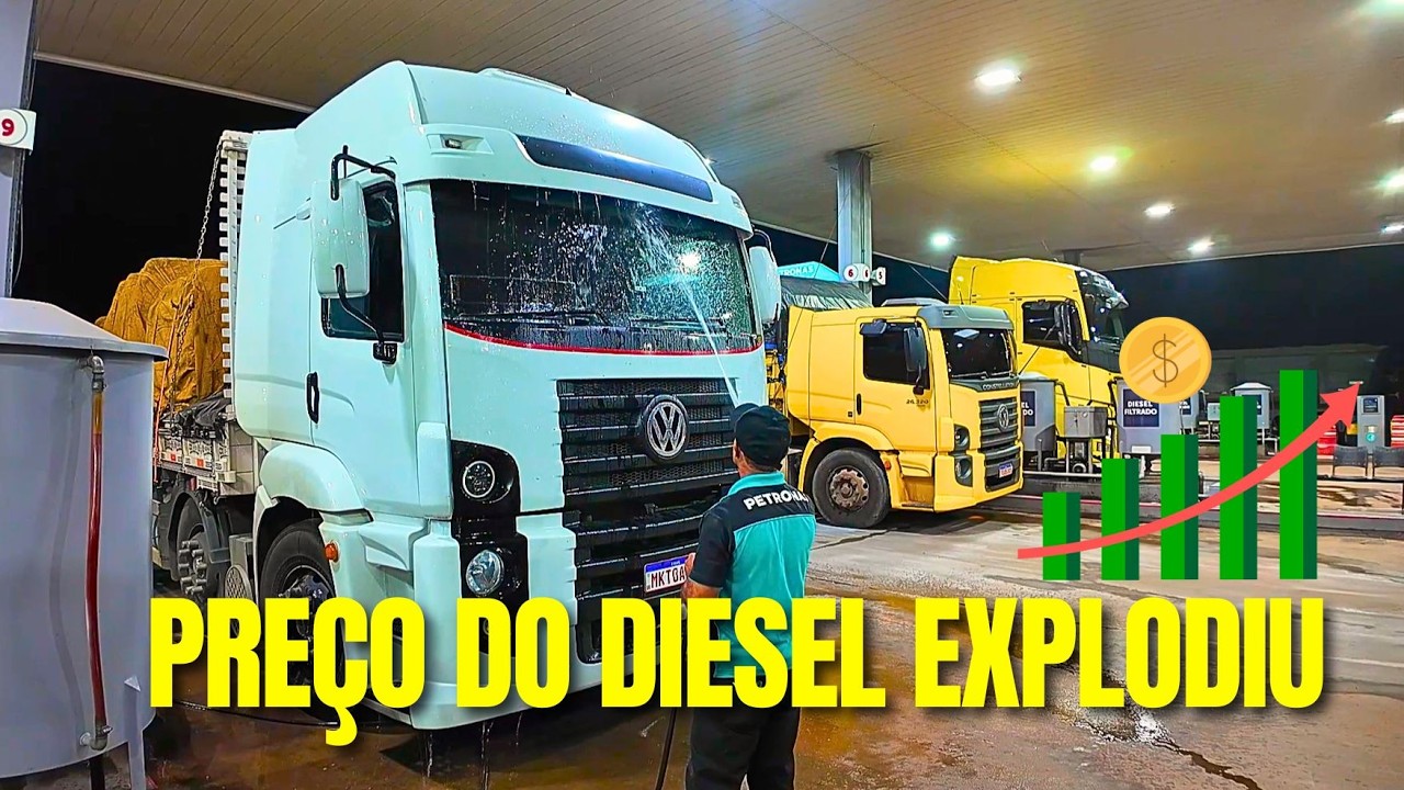 DIESEL SUBIU MUITO E AINDA MAIS PEDÁGIOS NAS RODOVÍAS FEDERAIS