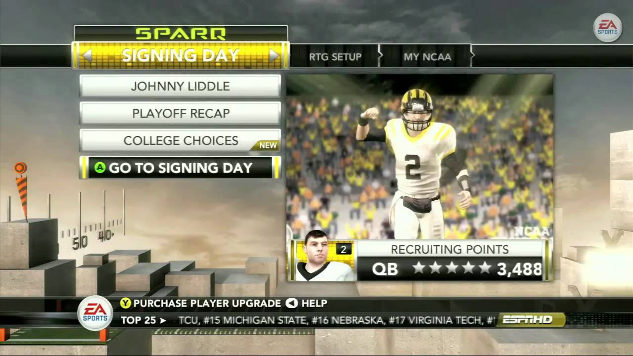 NCAA Football 12 Tips: How to start your Road To Glory (Brand New)