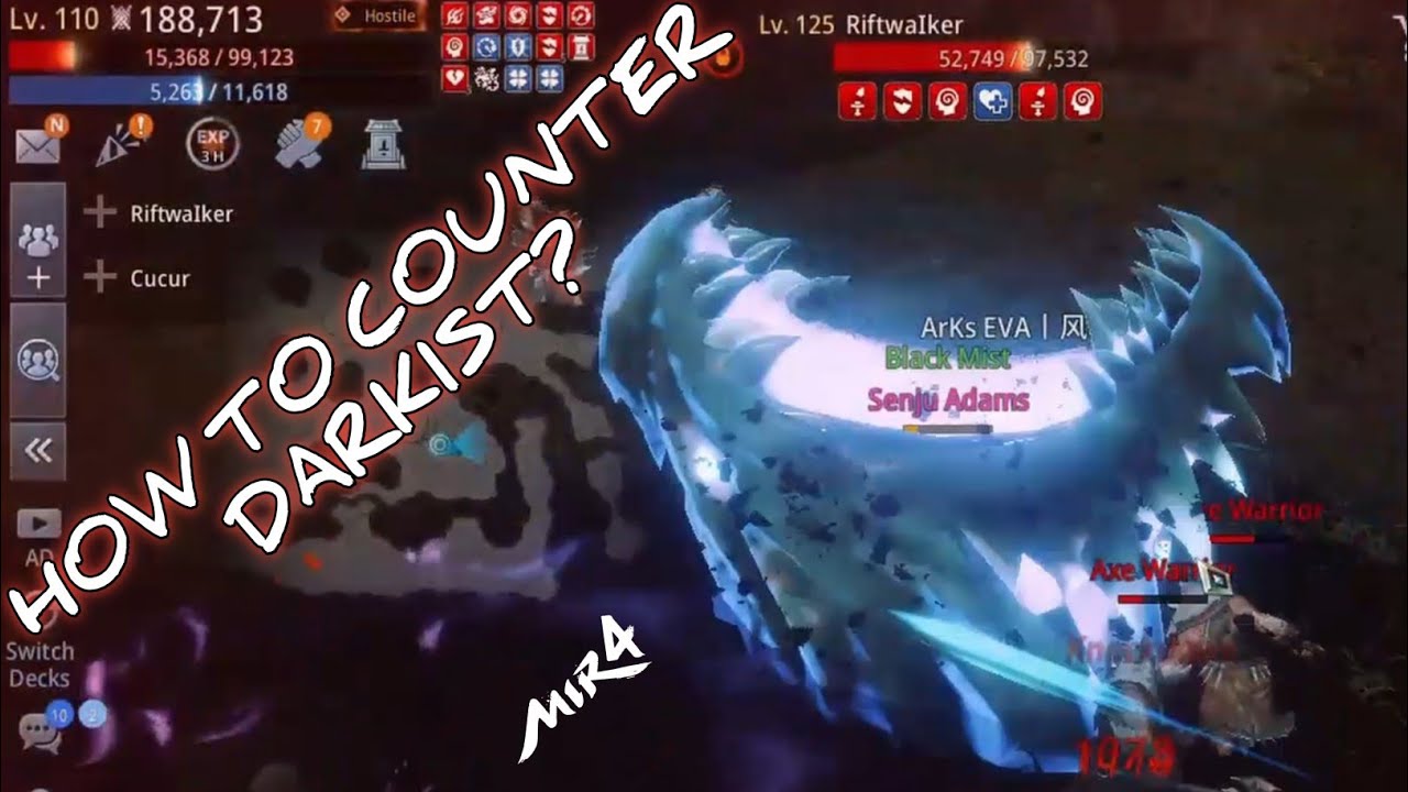 ANG SAKIT NG DARKIST NATO! DARKIST 125 VS LANCER 110 | Mir4