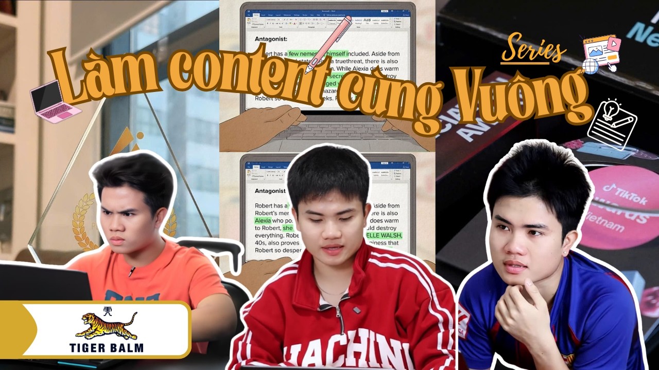 Làm Content Cùng Vuông - Tập 5: Cách Vuông làm kịch bản HR phỏng vấn Ứng viên nói liên hồi