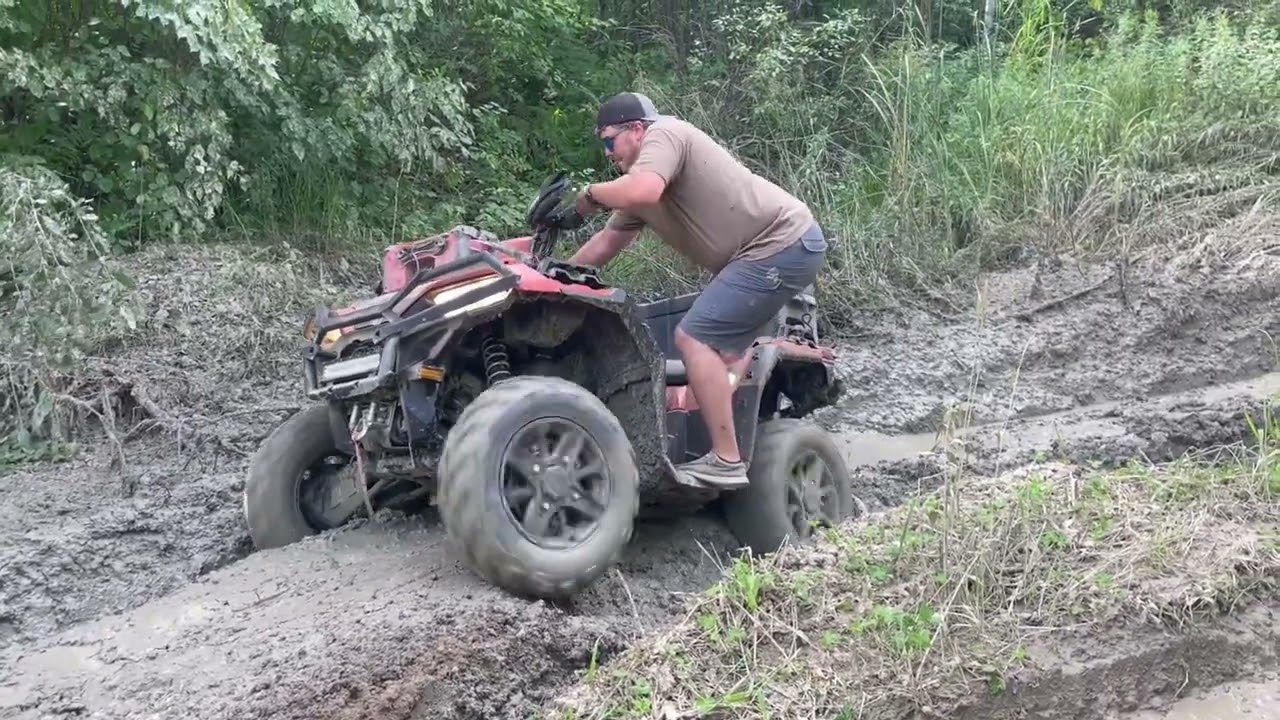 Paul Bunyan State Forest ATV Riding August 2022