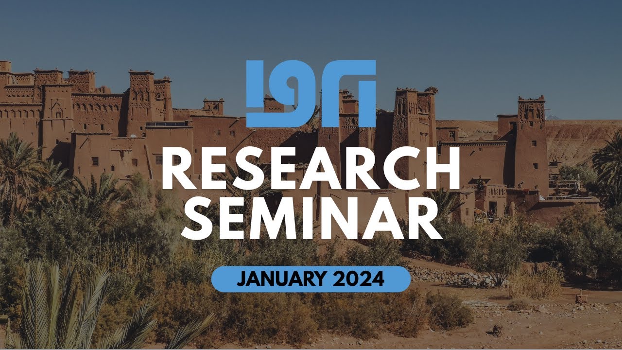 IGRI Research Seminar | January 2024 | Stanisław Giziński & Bartosz Pieliński