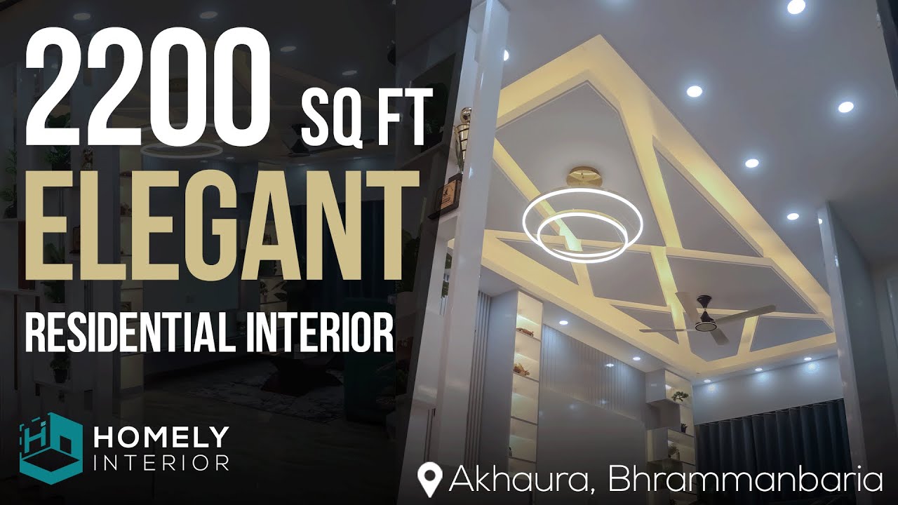 This 2200 sqft Home Redefines Elegance | Homely Interior Ltd | Cinematic Home Tour
