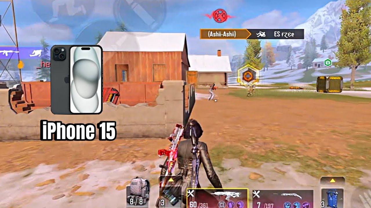 iPhone 15 Playing with Random Teammates COD mobile