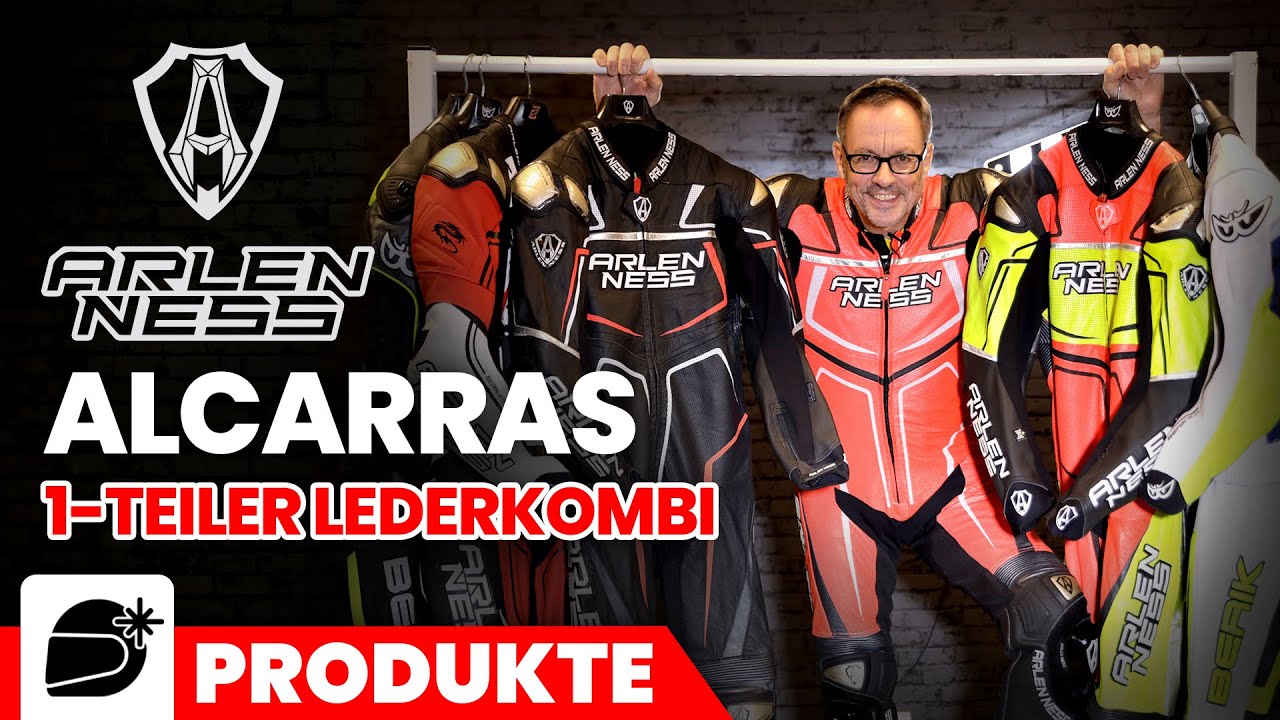 Lederkombi Arlen Ness Alcarras - sportlicher Einteiler für warme Tage