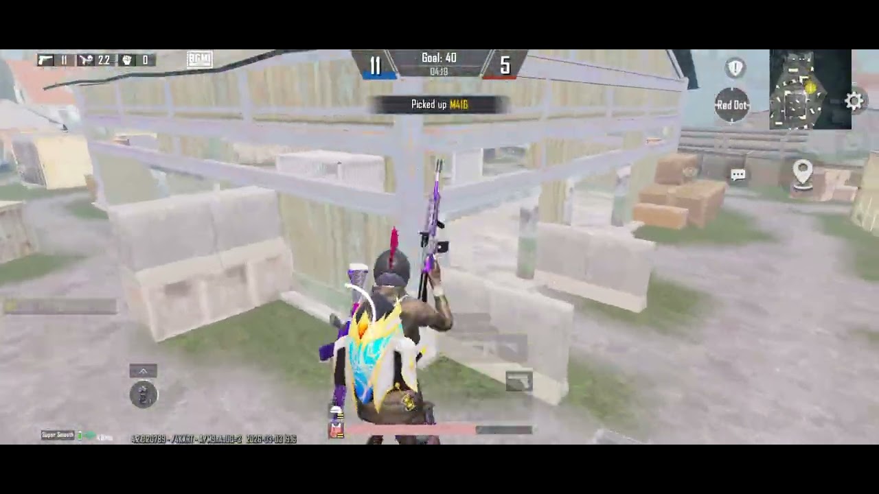 Playing bgmi , still good at it
