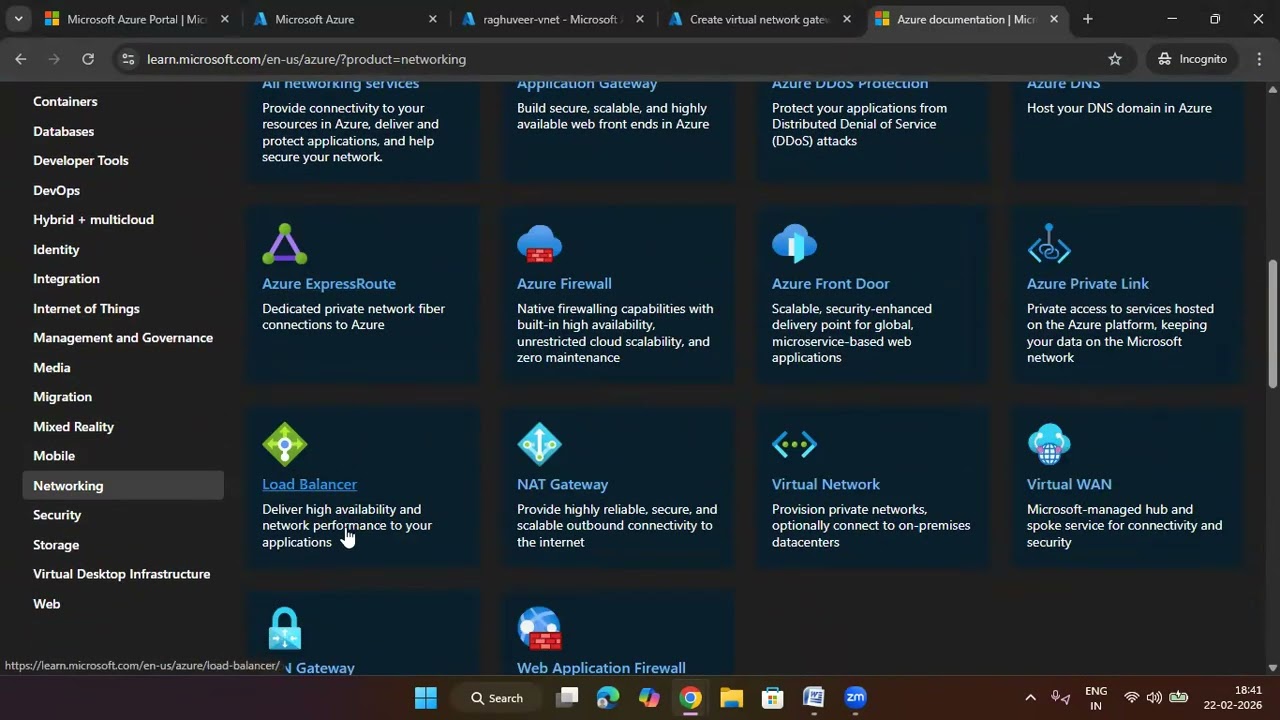 CLOUD | AZURE | Creation of Virtual Network Gate Way in azure S2S VPN Lab | ✆ WhatsApp 988557374