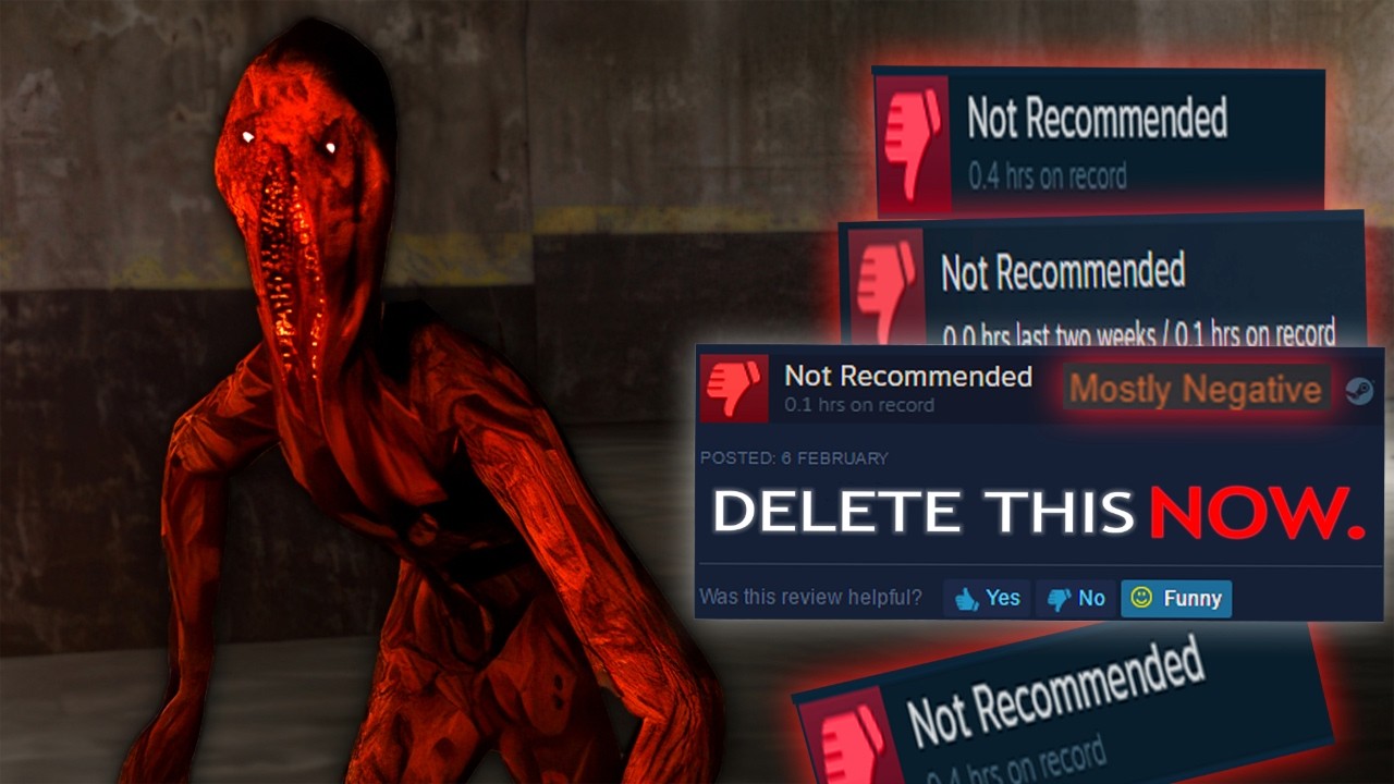 I Played the WORST Rated Steam Horror Games...