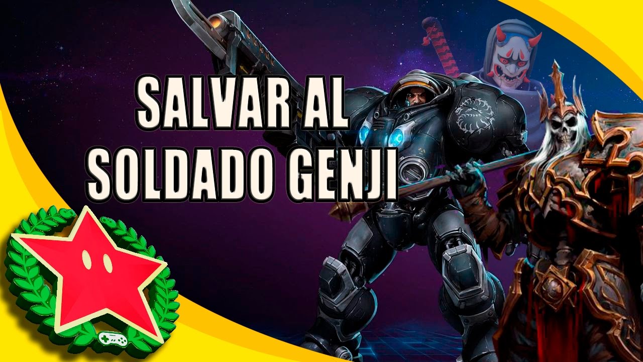 Heroes of the Storm: Salvar al soldado Genji