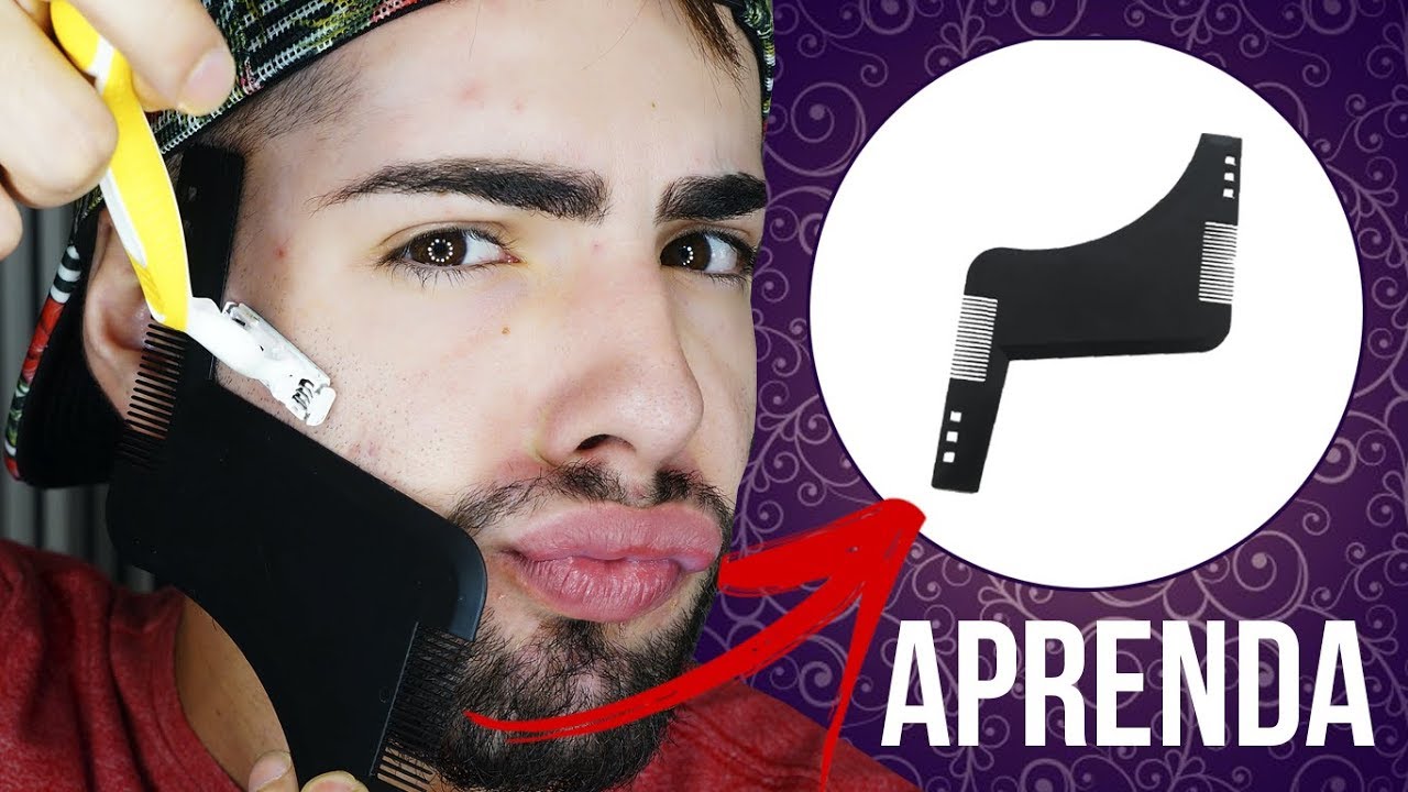 MOLDE PARA ALINHAR A BARBA - 