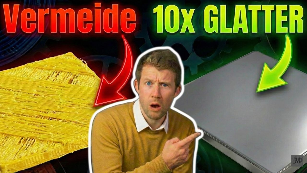 2 Methoden für PERFEKTE Oberflächen (3D-Druck) | Ingenieur zeigt auf