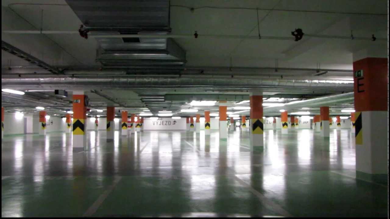 Podzemní garáže Galerie Harfa