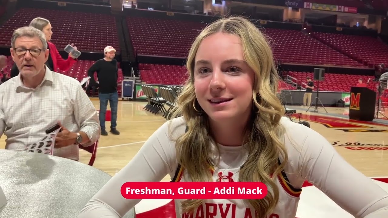 Maryland Media Day: Addi Mack