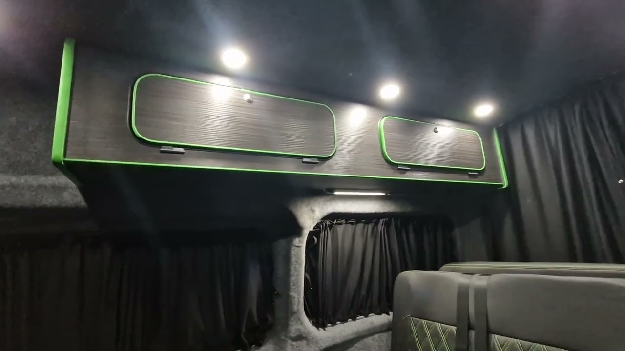Ford Transit custom hi-top campervan conversion  L1H2 camper build tour