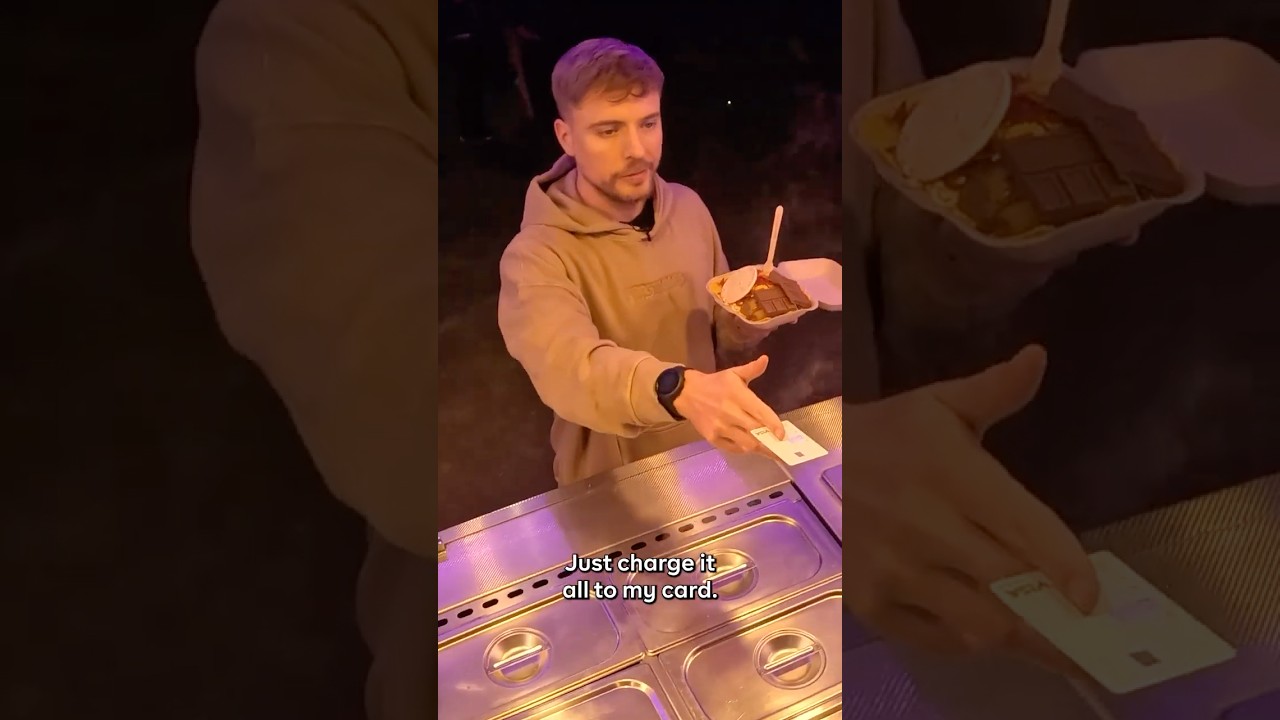 @MrBeast ДАЛ НАМ СВОЮ КРЕДИТНУЮ КАРТУ😱