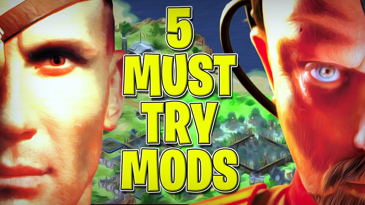 What are the Top 5 MODS for Red Alert 2 Yuri's Revenge?